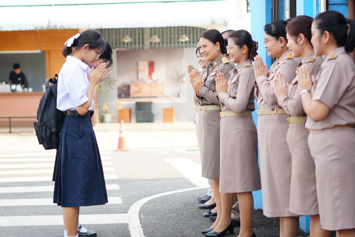 ภาพบรรยากาศ การเปิดภาคเรียนที่ 1 ปีการศึกษา 2569 วันจันทร์ที่ 11 พฤษภาคม 2569 ณ โรงเรียนลือคำหาญวารินชำราบ