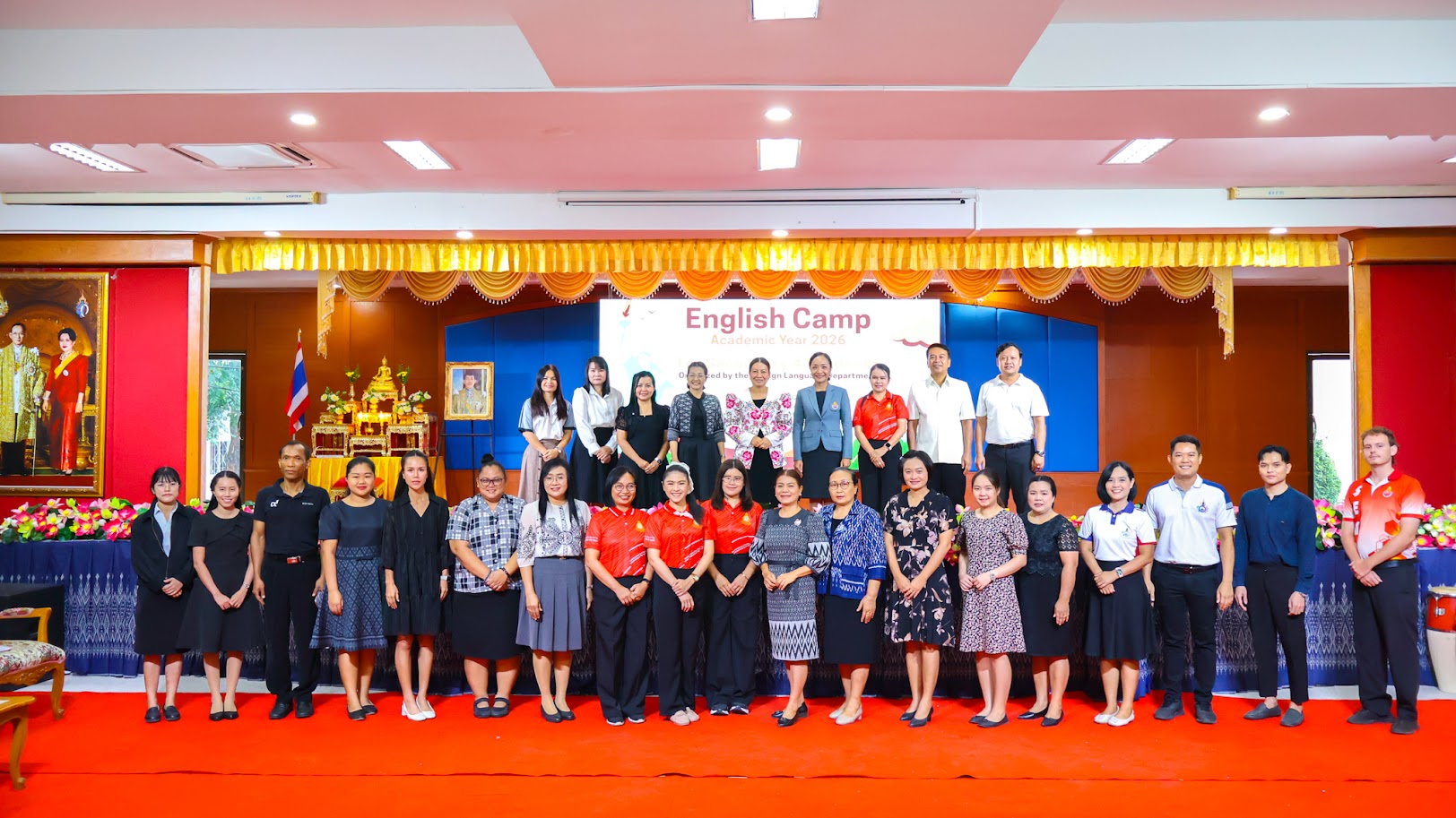 ภาพบรรยากาศกิจกรรมค่ายปรับพื้นฐานภาษาอังกฤษ ประจำปีการศึกษา 2569